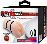 Crazy Bull Leona Pocket Pussy Mens Pleasure Stroker Masturbators and Strokers